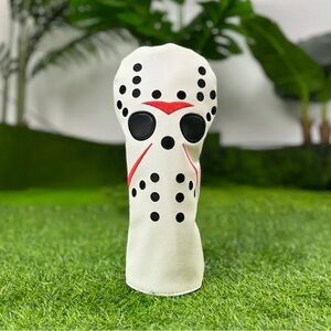 Hockey Mask Jason Headcover Golf Driver Headcover Club Cover Horror Halloween